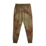 Ancient Spartan Helmet Print Sweatpants