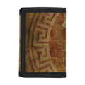 Ancient Spartan Helmet Print Trifold Wallet