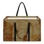 Ancient Spartan Helmet Print Utility Tote Bag
