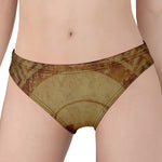 Ancient Spartan Helmet Print Women's Panties