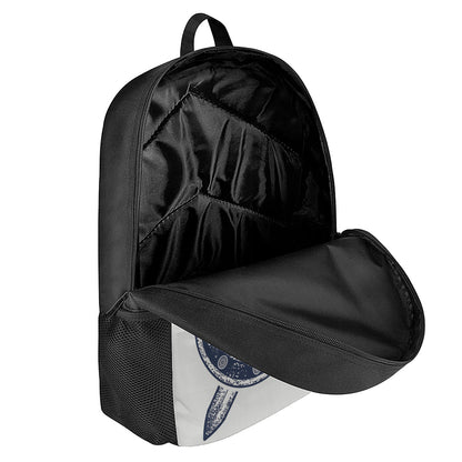 Ancient Spartan Print 17 Inch Backpack