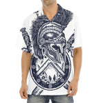 Ancient Spartan Print Aloha Shirt