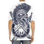 Ancient Spartan Print Aloha Shirt