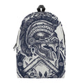 Ancient Spartan Print School Backpack