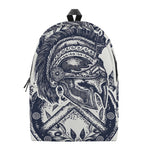 Ancient Spartan Print Backpack