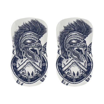 Ancient Spartan Print Bar Stool Covers