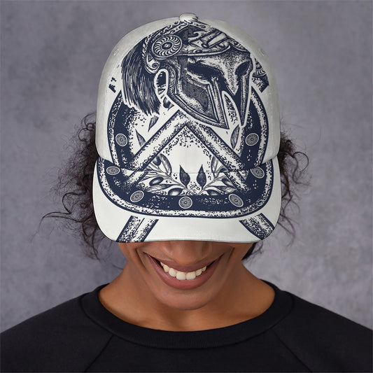 Ancient Spartan Print Baseball Cap