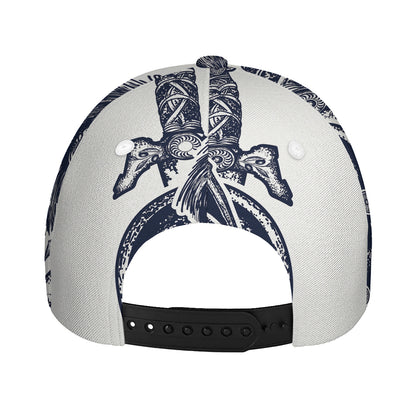 Ancient Spartan Print Baseball Cap