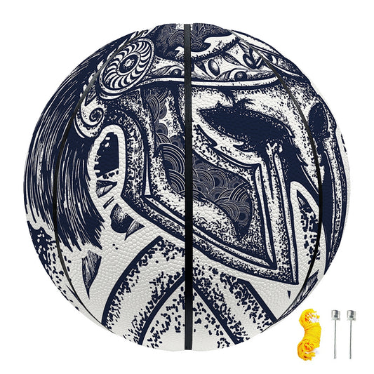 Ancient Spartan Print Basketball
