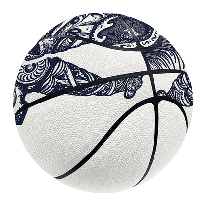 Ancient Spartan Print Basketball