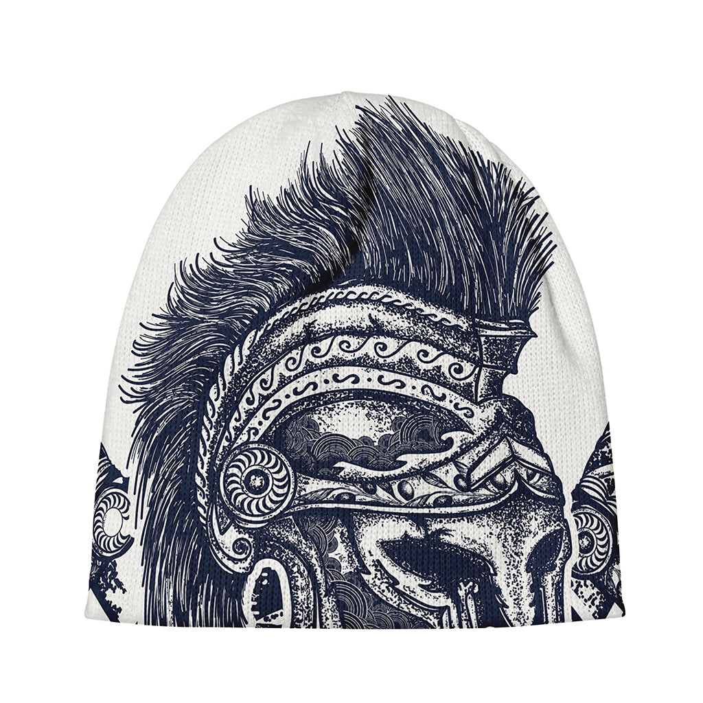 Ancient Spartan Print Beanie