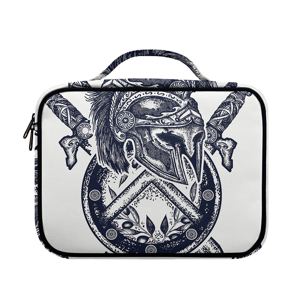 Ancient Spartan Print Briefcase Bible Bag