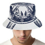 Ancient Spartan Print Bucket Hat