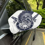 Ancient Spartan Print Car Side Mirror Covers