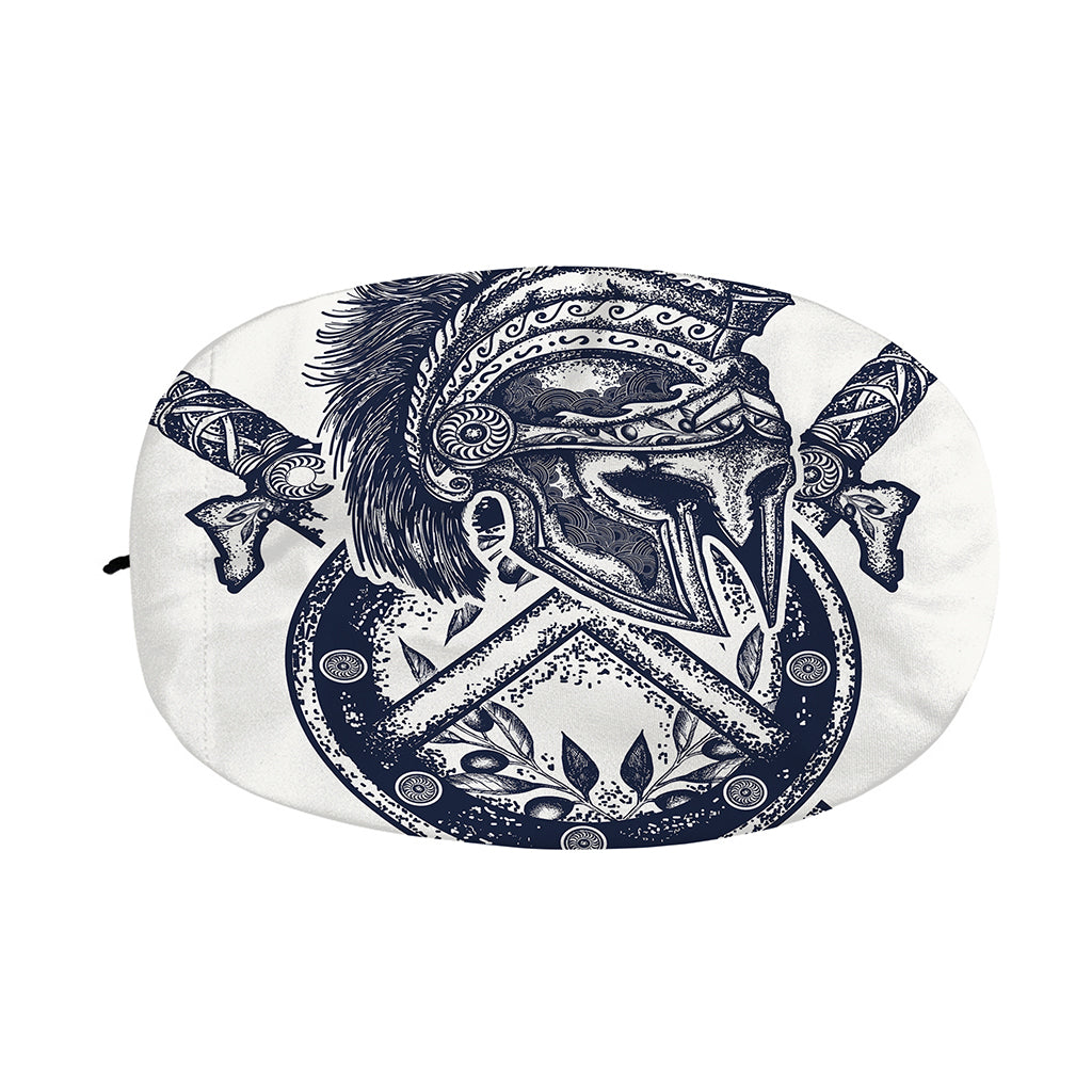 Ancient Spartan Print Car Side Mirror Covers