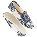 Ancient Spartan Print Casual Shoes