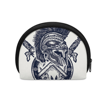 Ancient Spartan Print Coin Purse