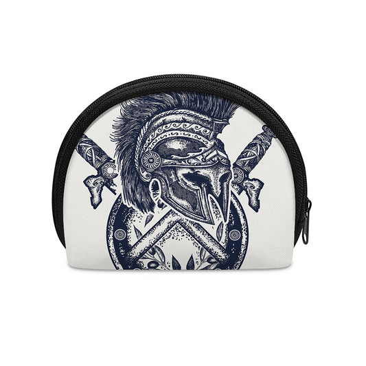 Ancient Spartan Print Coin Purse