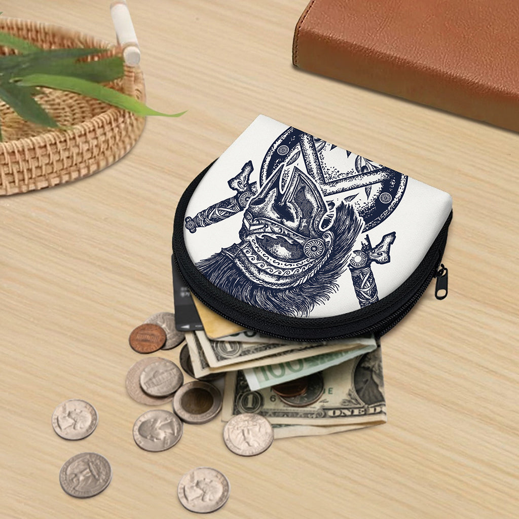 Ancient Spartan Print Coin Purse