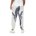 Ancient Spartan Print Cotton Pants