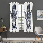 Ancient Spartan Print Curtain