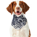 Ancient Spartan Print Dog Bandana