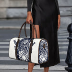 Ancient Spartan Print Duffle Bag