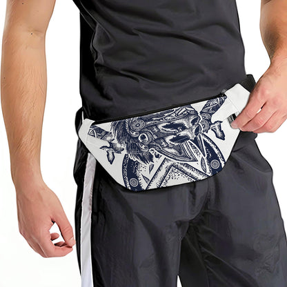 Ancient Spartan Print Fanny Pack
