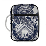 Ancient Spartan Print Front Pocket Bible Bag