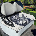 Ancient Spartan Print Golf Cart Seat Cover