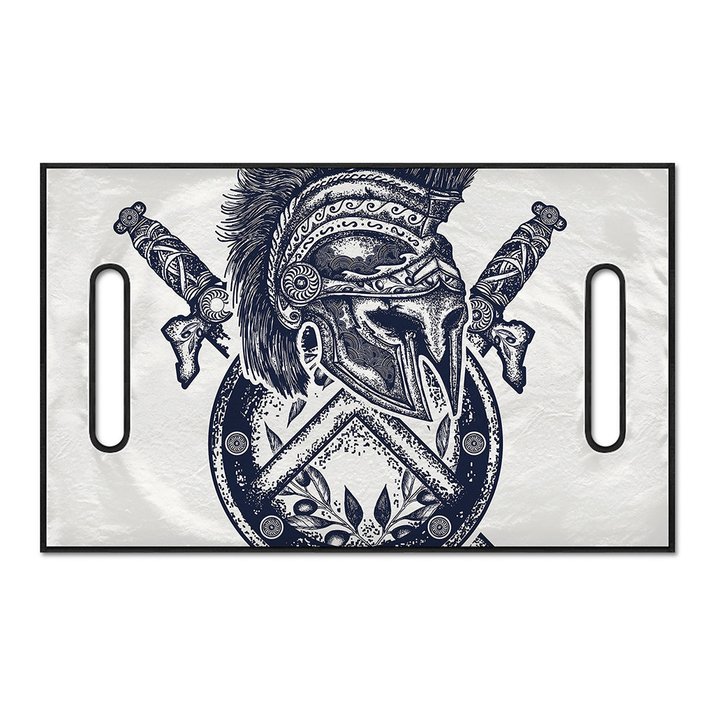Ancient Spartan Print Golf Cart Seat Cover