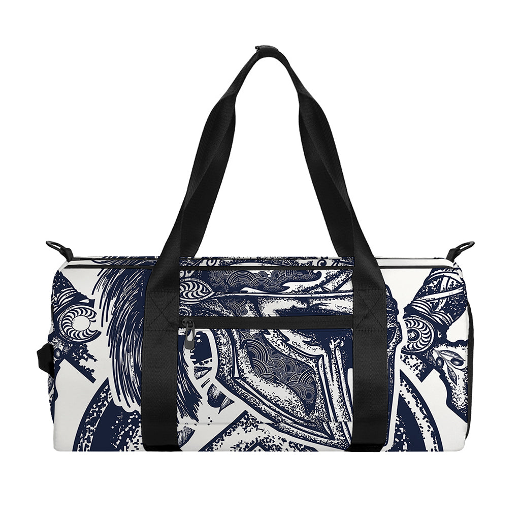 Ancient Spartan Print Gym Bag