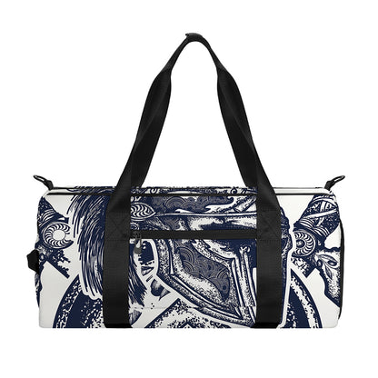 Ancient Spartan Print Gym Bag