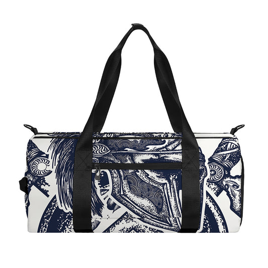 Ancient Spartan Print Gym Bag