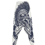 Ancient Spartan Print Hammer Pants
