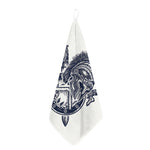 Ancient Spartan Print Hand Towel