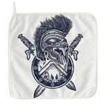 Ancient Spartan Print Hand Towel