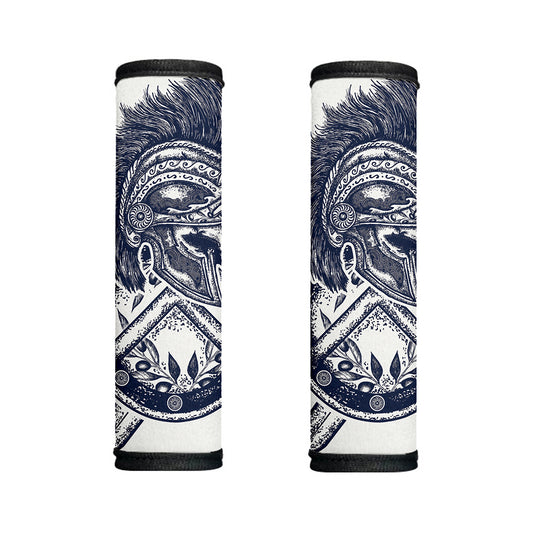 Ancient Spartan Print Handle Covers