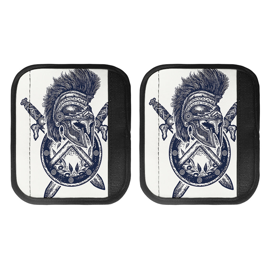 Ancient Spartan Print Handle Covers