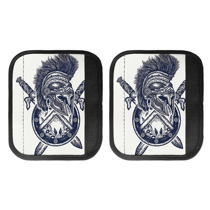 Ancient Spartan Print Handle Covers