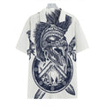 Ancient Spartan Print Hawaiian Shirt