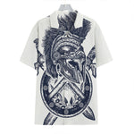 Ancient Spartan Print Hawaiian Shirt