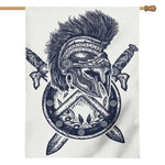 Ancient Spartan Print House Flag