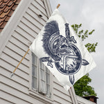 Ancient Spartan Print House Flag