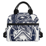 Ancient Spartan Print Insulated Lunch Bag