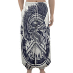 Ancient Spartan Print Lantern Pants