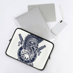 Ancient Spartan Print Laptop Sleeve