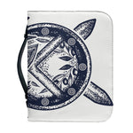 Ancient Spartan Print Leather Bible Cover