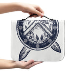 Ancient Spartan Print Leather Bible Cover