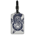 Ancient Spartan Print Luggage Tag